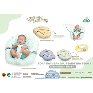 NIA New Baby Sofa with Multifunction Motif + Peang Pillow NBS 8001/06/08