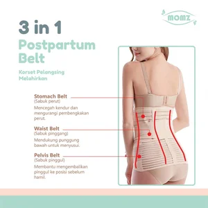 MOMZ 3IN1 POSTPARTUM BELT - KORSET SETELAH MELAHIRKAN