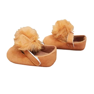 Sepatu Bayi Prewalker Baby Mc - Pom Pom Brown