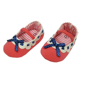 Sepatu Bayi Prewalker Baby Mc - Peach Blue
