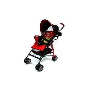 Produk dan Peralatan Bayi Kereta Dorong Stroller Baby L'abeille - Buggy Rocky Red