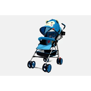 Produk dan Peralatan Bayi Kereta Dorong Stroller Baby L'abeille - Buggy Blue