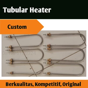 Pemanas industri Tubular heater custom 
