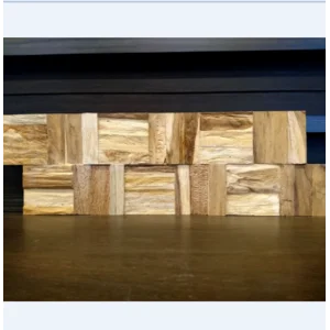 Erosion Teak Wall Cladding MKU-11