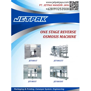 ONE STAGE REVERSE OSMOSIS MACHINE - Mesin Filter Air RO