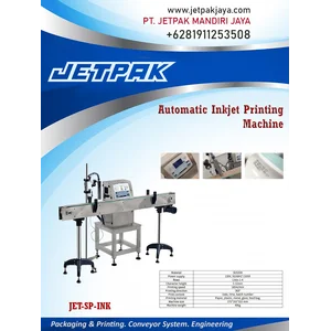 AUTOMATIC INKJET PRINTING MACHINE JET-SP-INK