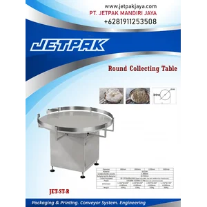 ROUND COLLECTING TABLE MACHINE  JET-ST-R