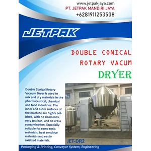 DOUBLE CONICAL ROTARY VACUUM DRYER - Mesin Dryer