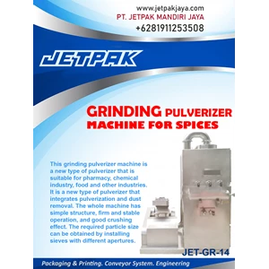 GRINDER PULVERIZER MACHINE FOR SPICES - Mesin Grinder