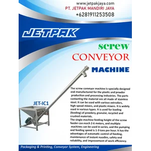 SCREW CONVEYOR - Mesin Conveyor