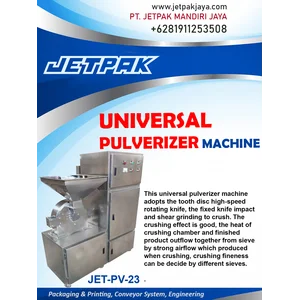 UNIVERSAL PULVERIZER MACHINE - Mesin Grinder