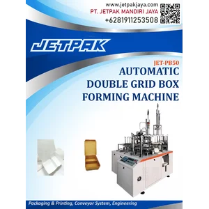 Automatic double grid box forming machine 