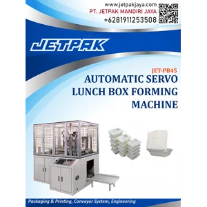 Mesin pembentuk kotak makan otomatis -JET-PB45