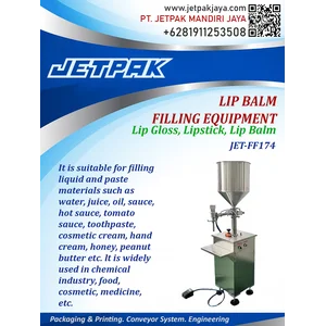 Peralatan Pengisi Balsem Bibir - JET-FF174