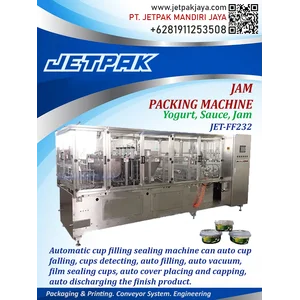 Mesin pengisian Pengemas Selai otomatis - JET-FF232