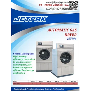 Automatic gas dryer machine JET-W4