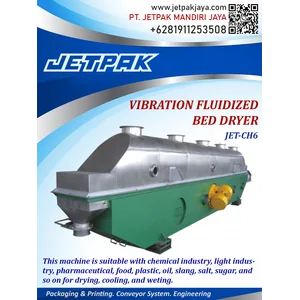 vibration fluidzed bed dryer JET-CH6