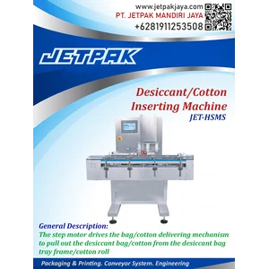 desiccant cotton inserting machine JET HSMS