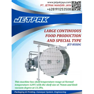large continuous food production and special type JET HSSDG