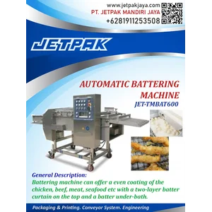 automatic battering machine JET TMBAT600