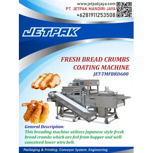 fresh bread crumbs coating machine JET TMFBRD600