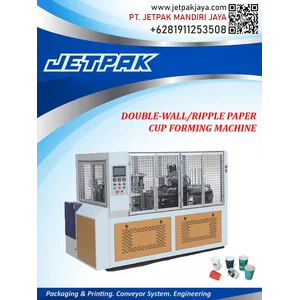 DOUBLE WALL/RIPPLE PAPER CUP FORMING MACHINE