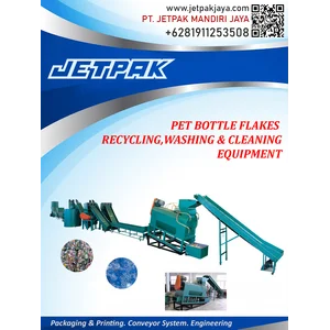 PET BOTTLE FLAKES RECYCLING WASHING CLEANING EQUIPMENT