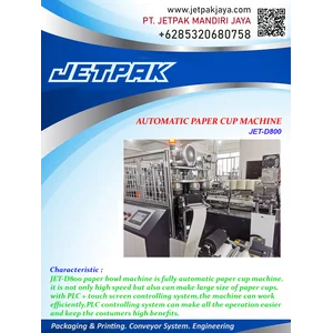 AUTOMATIC PAPER CUP MACHINE JET D800