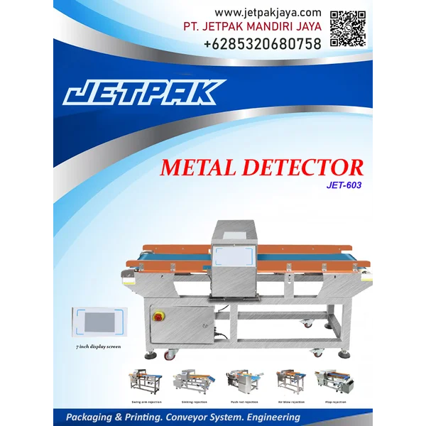 METAL DETECTOR MACHINE JET 600