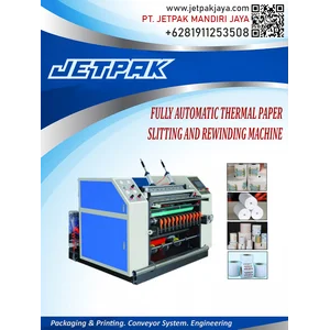 Fully Automatic Thermal Paper Slitting and Rewinding Machine