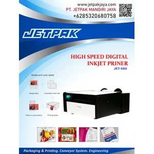 High Speed Digital Inkjet Printer JET-660