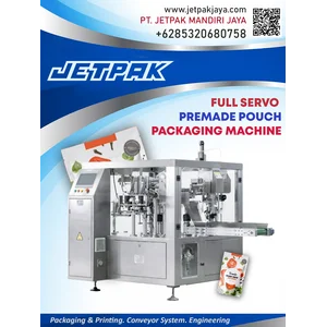 Full Servo Premade Pouch Packaging Machine