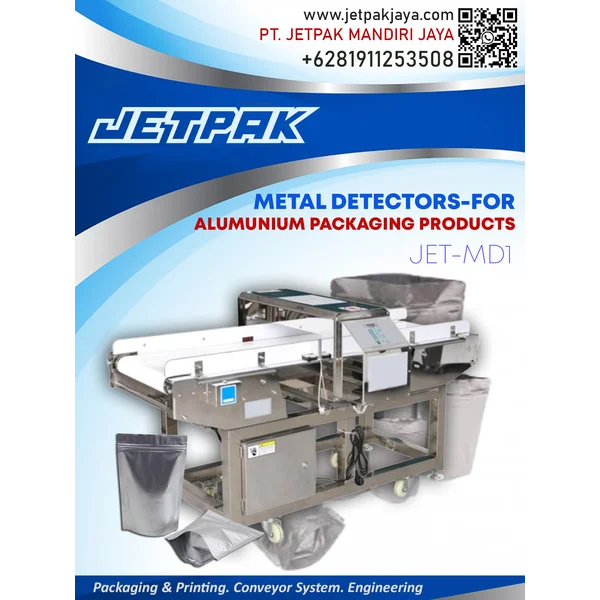METAL DETECTORS-FOR ALUMUNIUM PACKAGING PRODUCTS (JET-MD1)