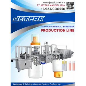 AUTOMATIC LIPSTICK OR SUNSCREEN PRODUCTION LINE
