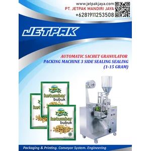 AUTOMATIC SACHET GRANULATOR PACKING MACHINE 3 SIDE SEAL 1-15 GRAM