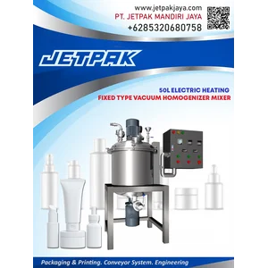 50L ELECTRIC HEATING FIXED TYPE VACUUM HOMOGENIZER MIXER