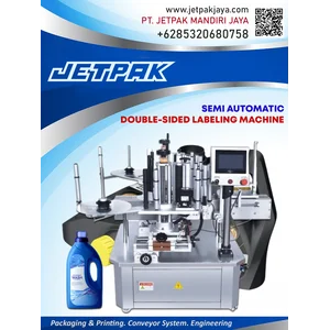 SEMI AUTOMATIC DOUBLE-SIDED LABELING MACHINE