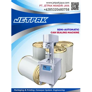 SEMI - AUTOMATIC CAN SEALING MACHINE