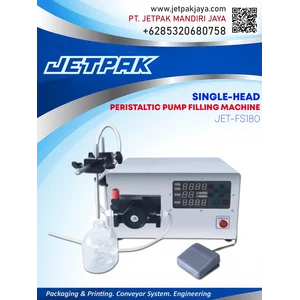 SINGLE-HEAD PERISTALTIC PUMP FILLING MACHINE (JET-FS180)