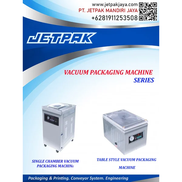 VACUUM PACKAGING MACHINE SERIES - JET