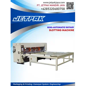 SEMI - AUTOMATIC ROTARY SLOTTING MACHINE