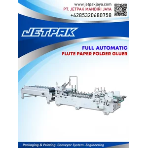 FULL AUTOMATIC FLUTE PAPER FOLDER GLUER
