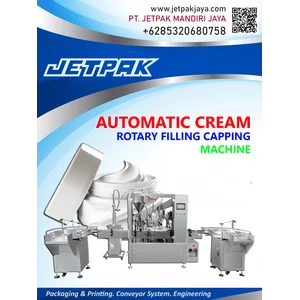 Automatic Cream Rotary Filling Capping Machine