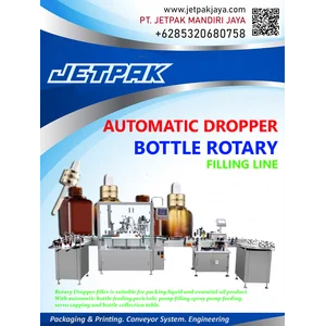 Automatic Dropper Bottle Rotary Filling Line