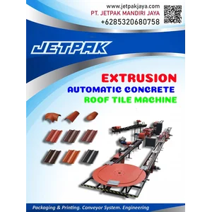 Extrusion Automatic Concrete Roof Tile Machine