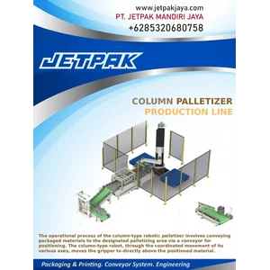 JET COLLUMN PALLETIZER Production Line