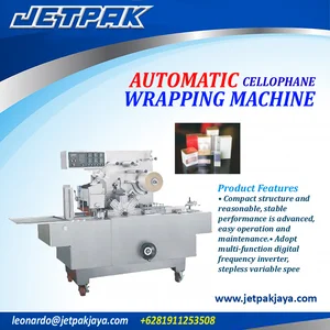 JET Automatic Cellophane Wrapping Machine 