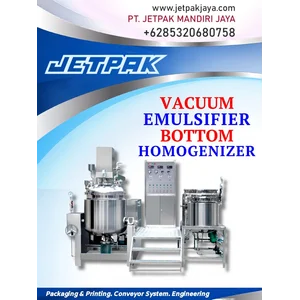 VACUUM EMULSIFIER BOTTOM HOMOGENIZER MACHINE MODEL FOURTH