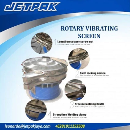 Dari Rotary Vibrating Screen - Alat Alat Mesin 0
