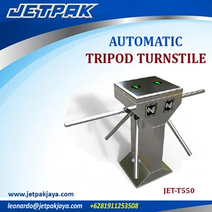 AUTOMATIC TRIPOD TURNSTILE (DOUBLE SIDED)